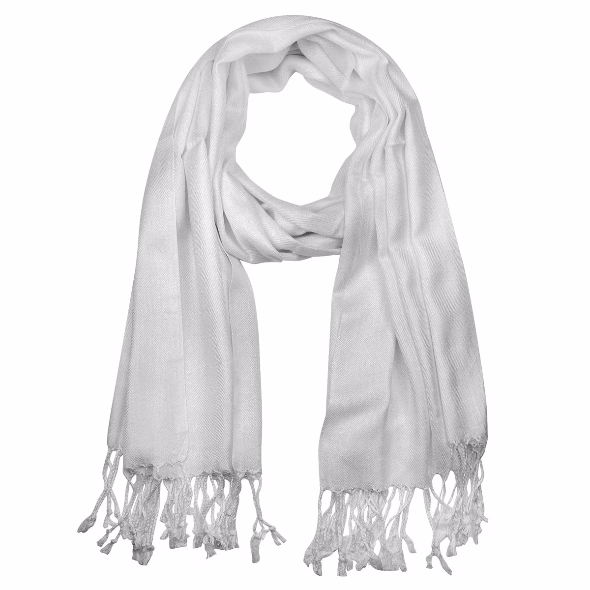 Düz Renk Pashmina Şal