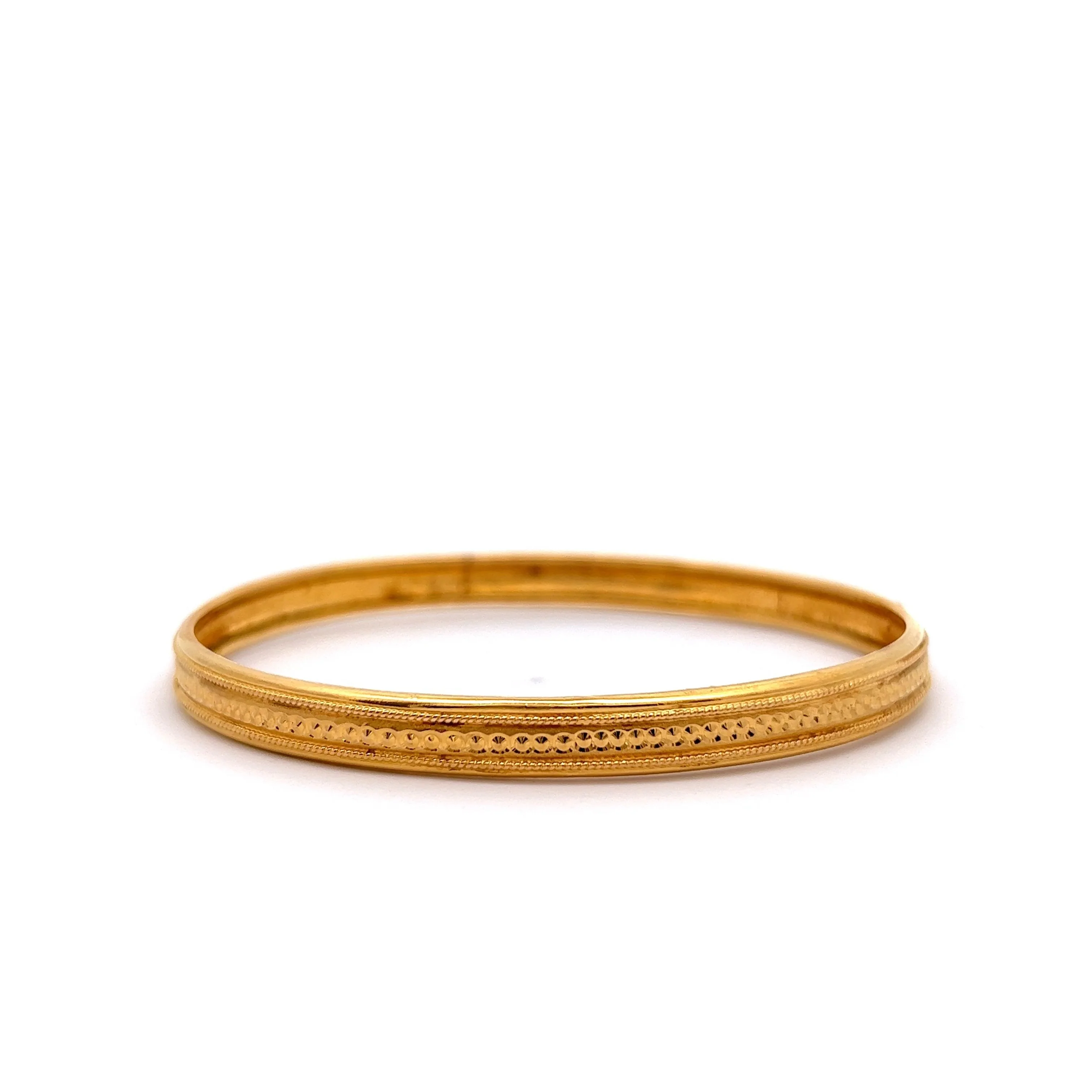 Altın Kaplama Bangle Bilezik